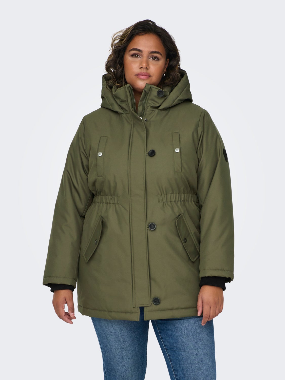 Curvy parka