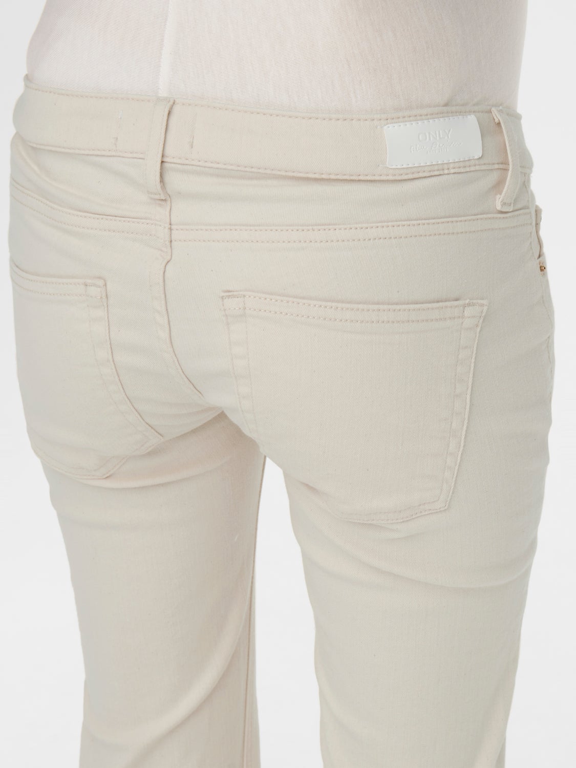 Mama OLMKenya Life Mid Straight Flared Jeans