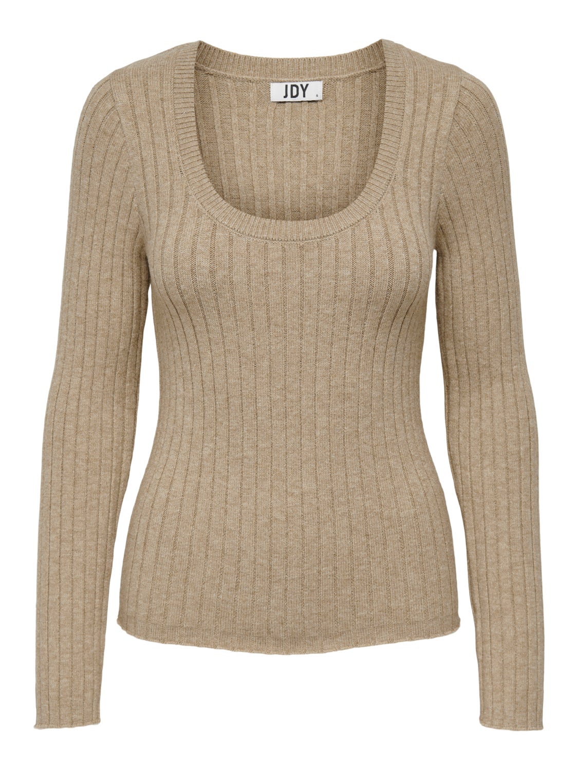 U-neck Knitted Pullover