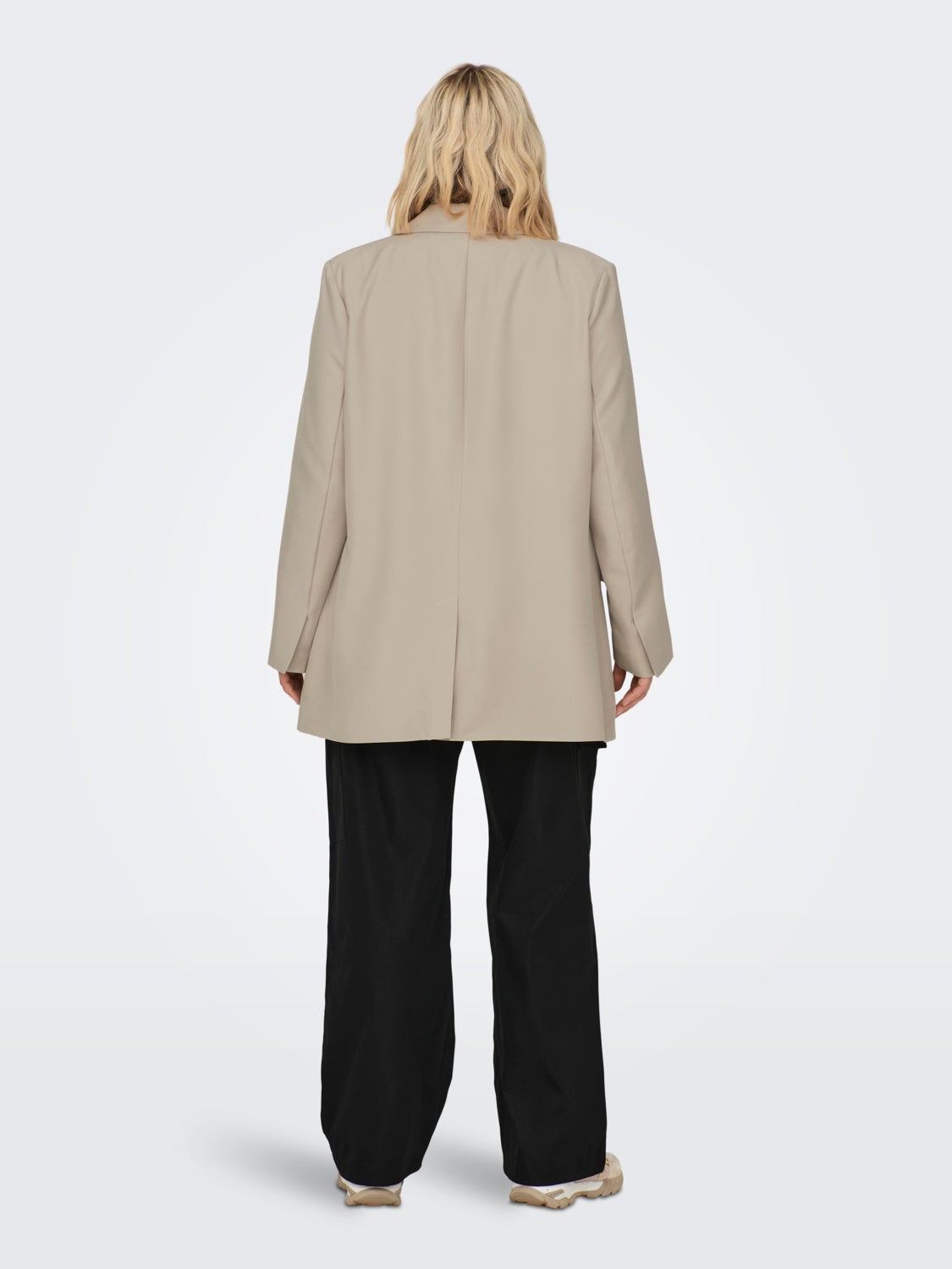 Curvy Solid colored Blazer