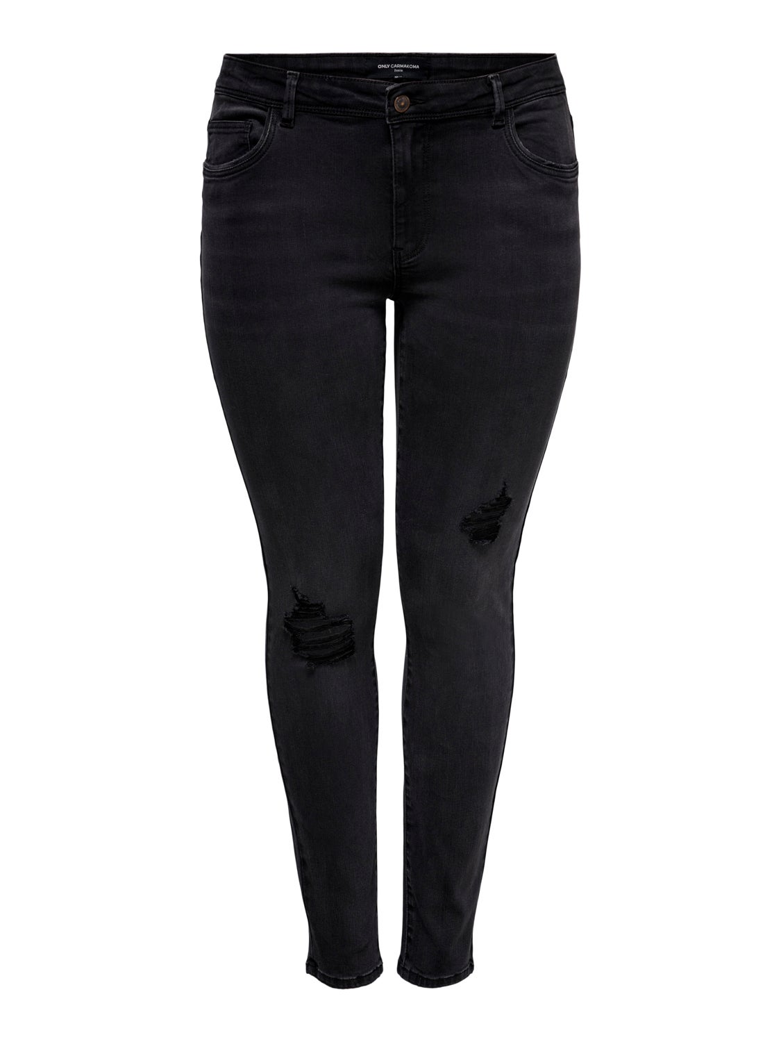 Curvy CARSally reg destroyed Skinny fit jeans