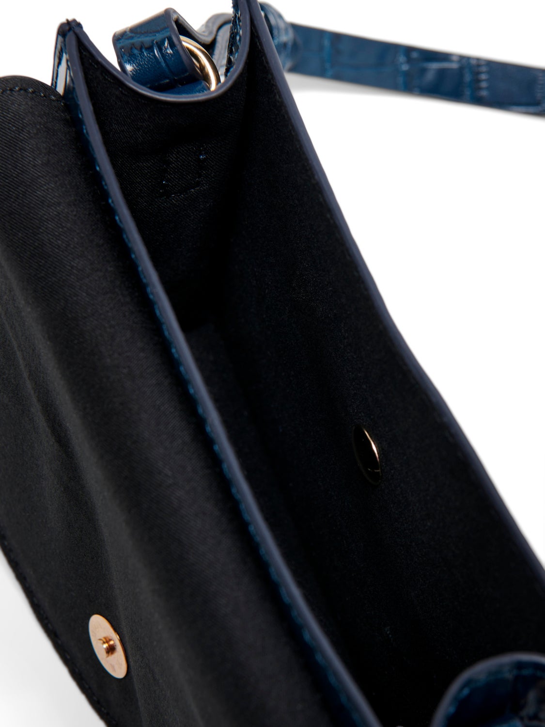 Faux leather crossbody bag