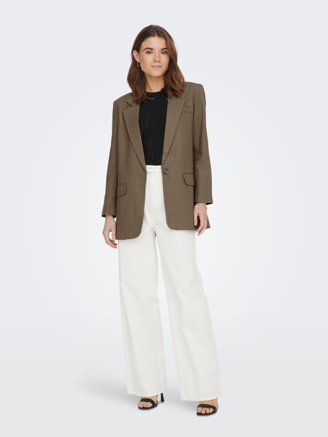 Oversize Fit Reverse Blazer