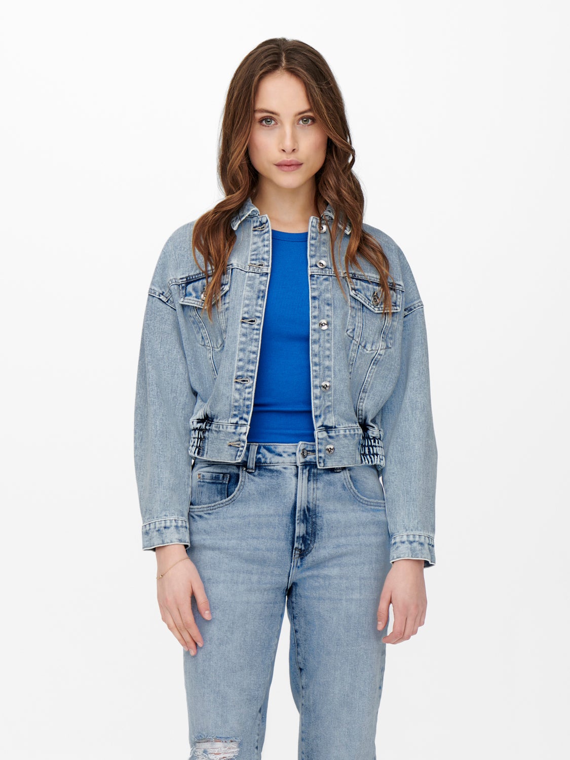 ONLFrida smock Denim jacket