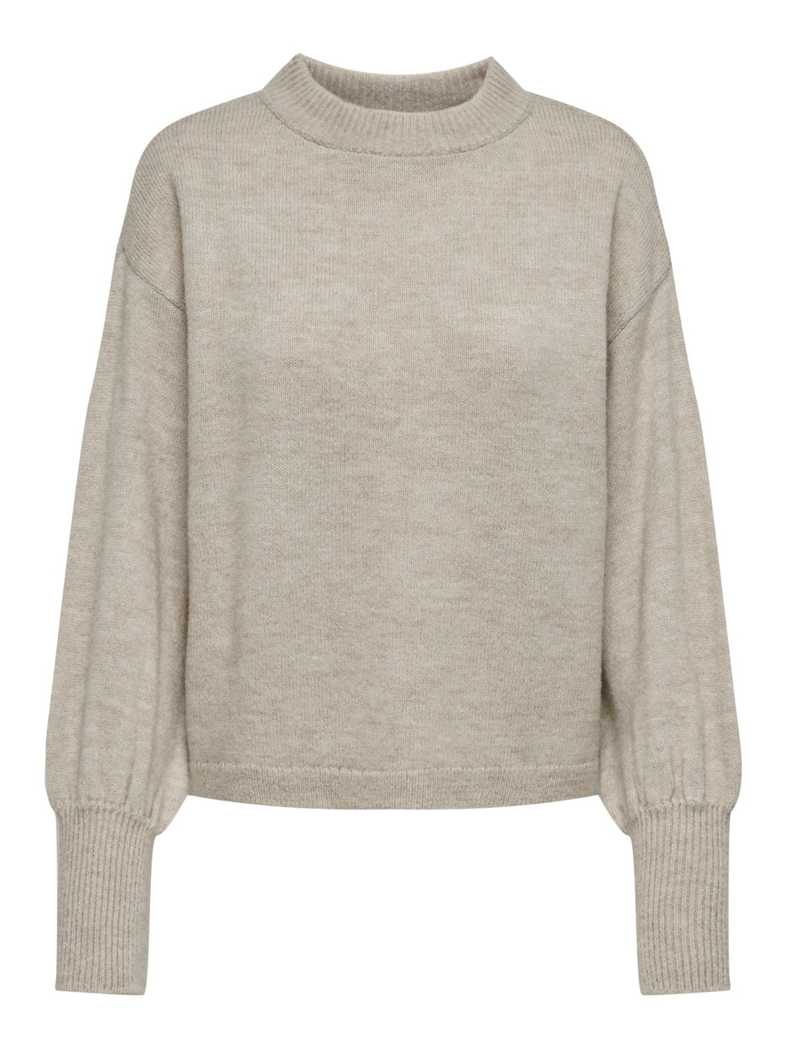O-neck knitted pullover
