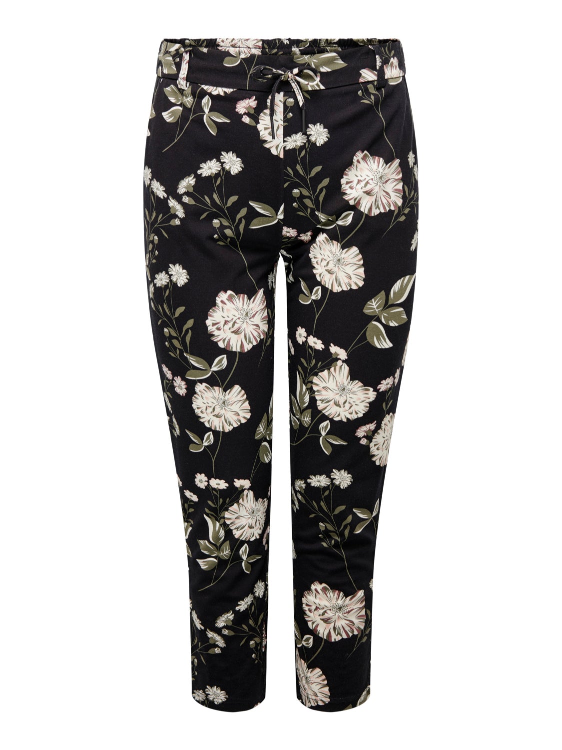 Curvy patterned classic Trousers