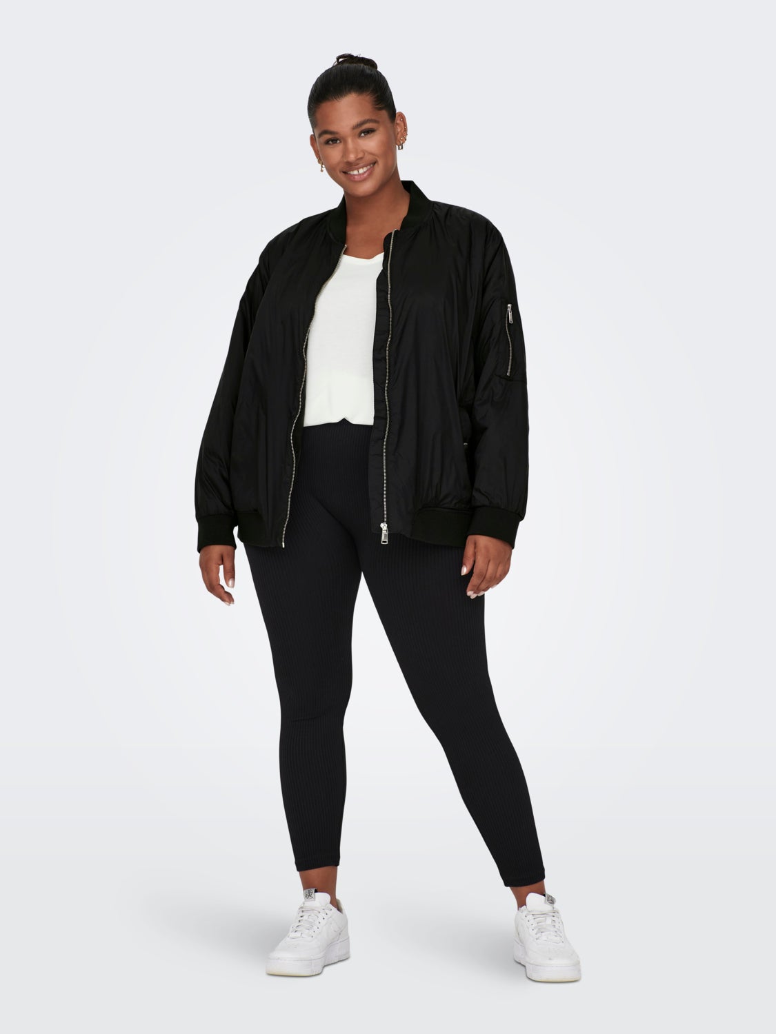 Curvy rib training leggings