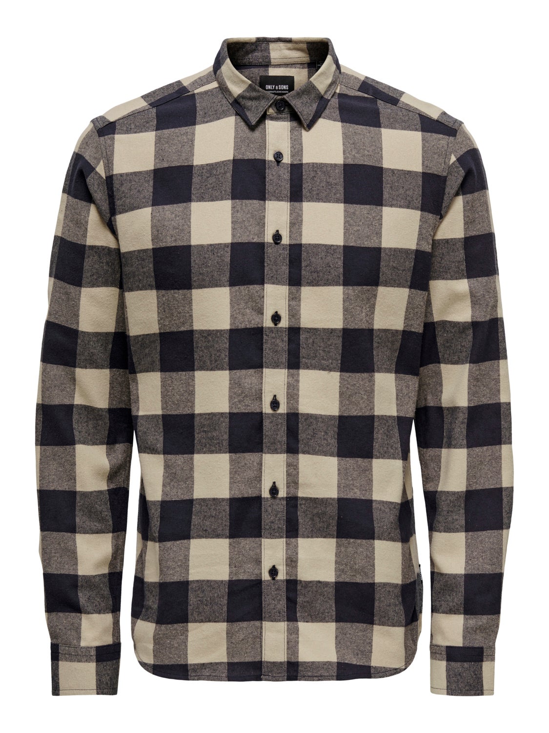 Slim fit checked shirt