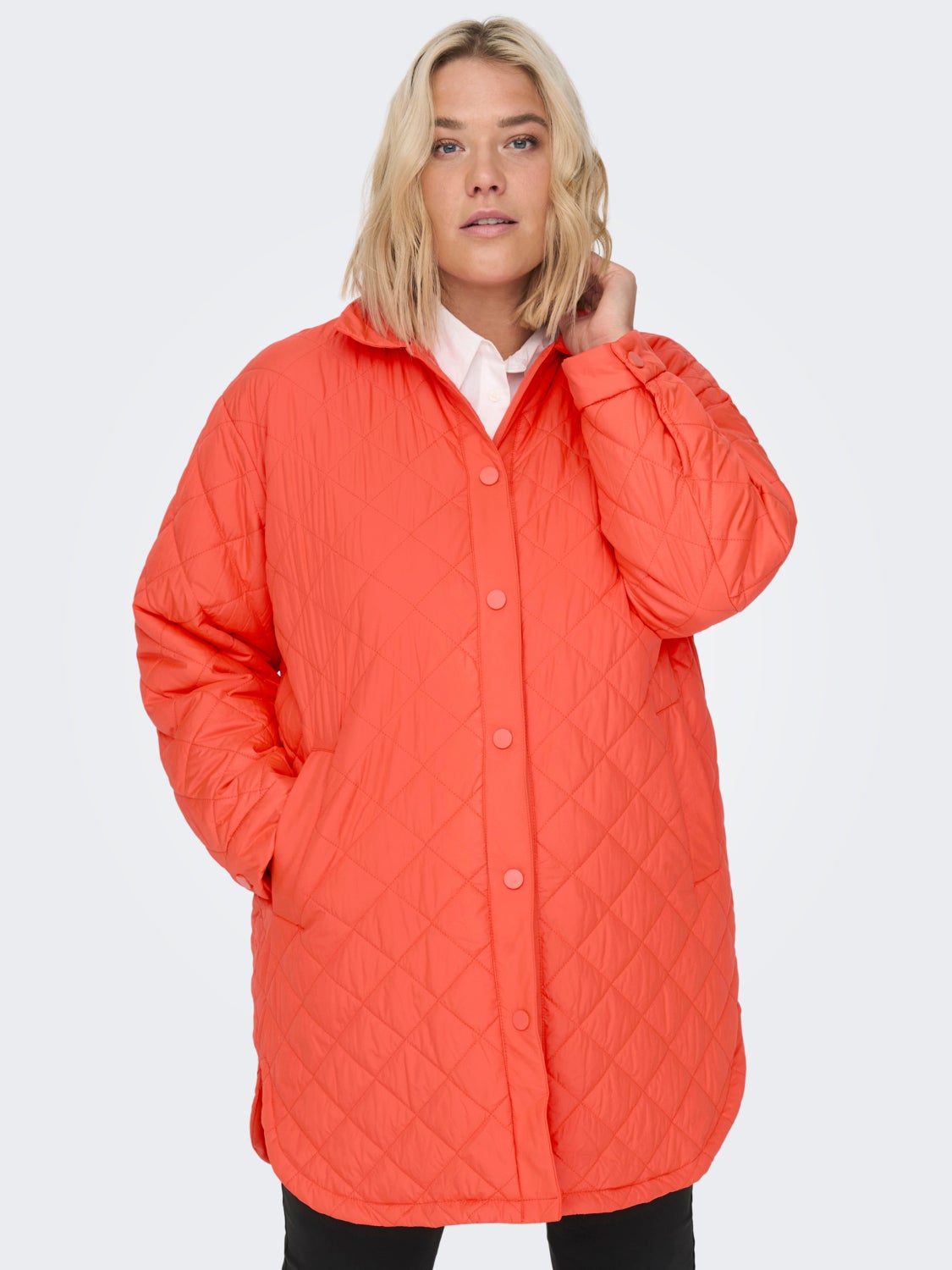 CUrvy Quilted Shacket
