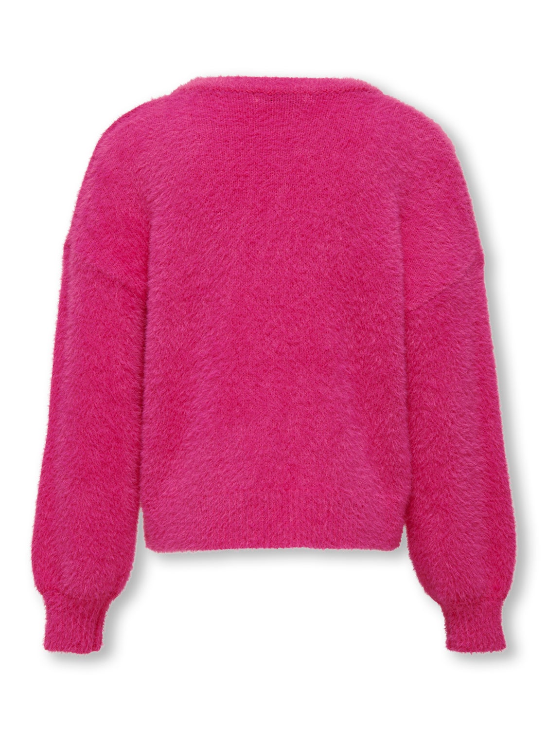 O-neck knitted pullover