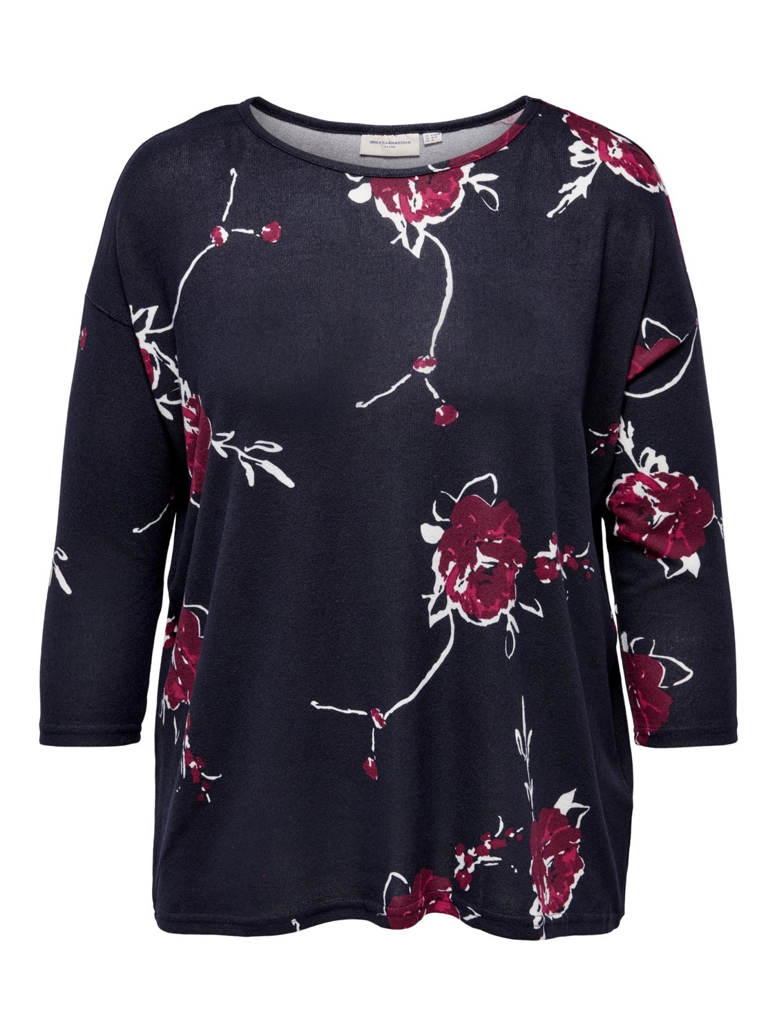 Curvy 3/4 sleeve Top