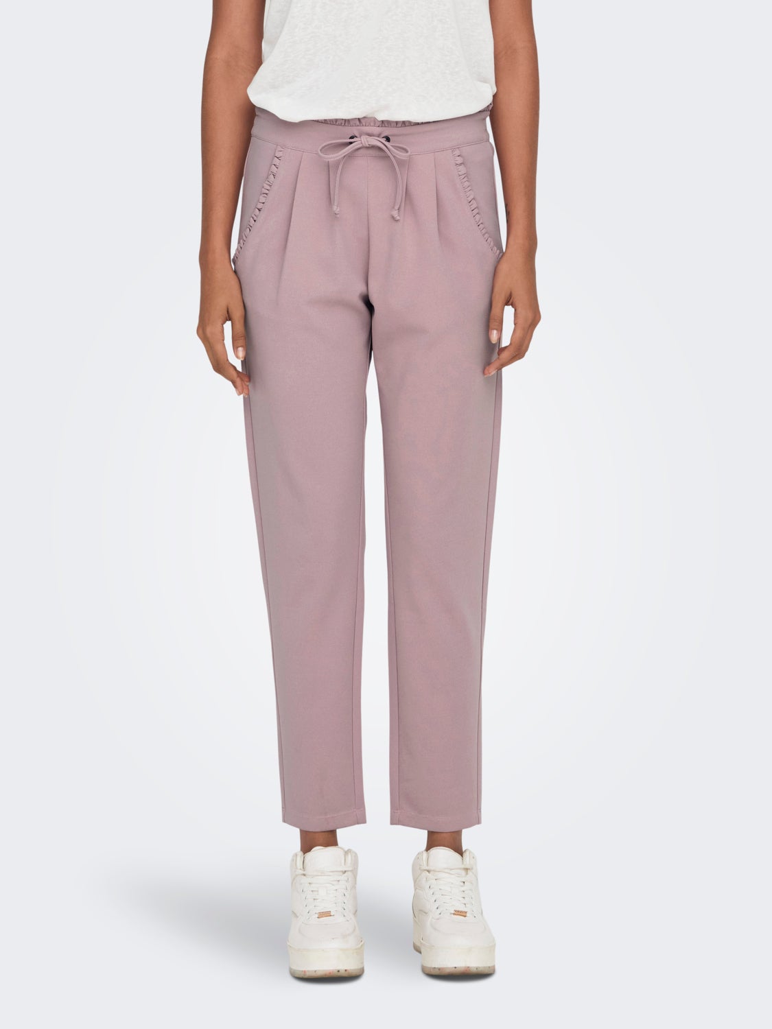 Pants with side pockets