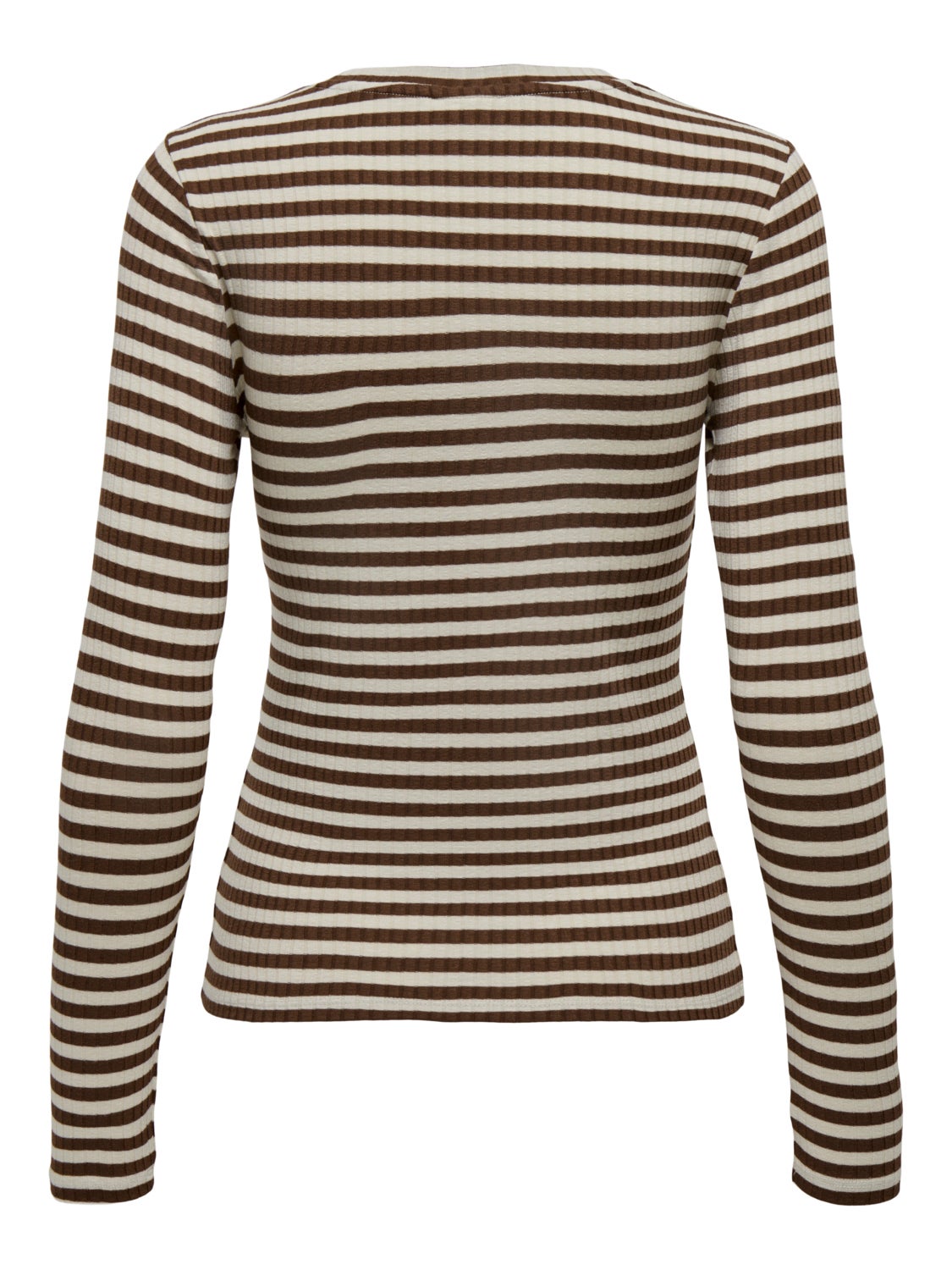 Striped Long Sleeves Top