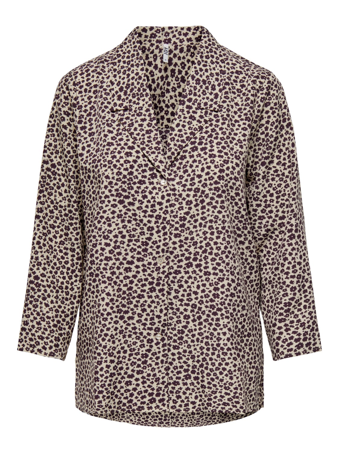 7/8 sleeve V-neck collar Shirt