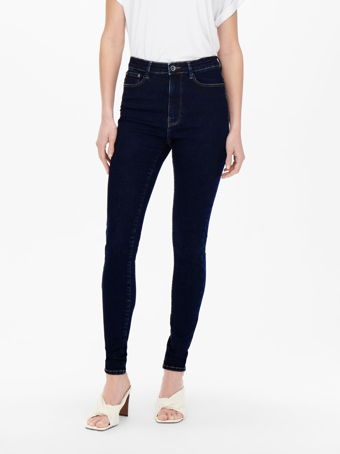 ONLICONIC SK LONG ANK NOOS high waisted jeans