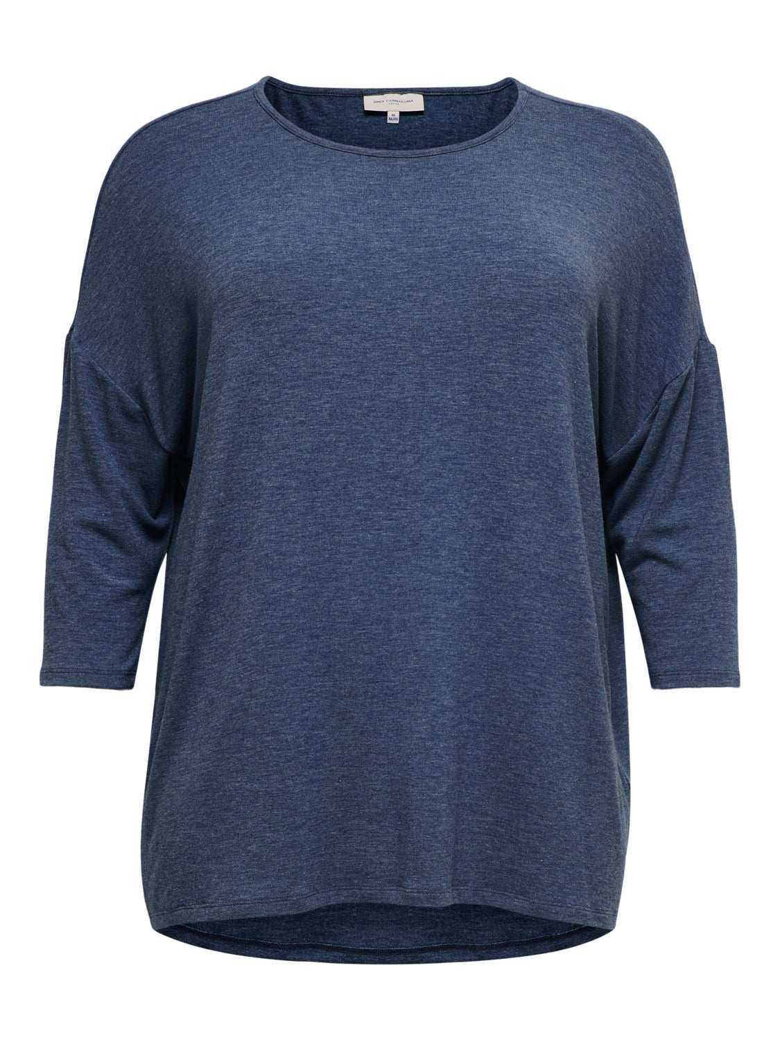 Curvy loose fitted 3/4 sleeved top