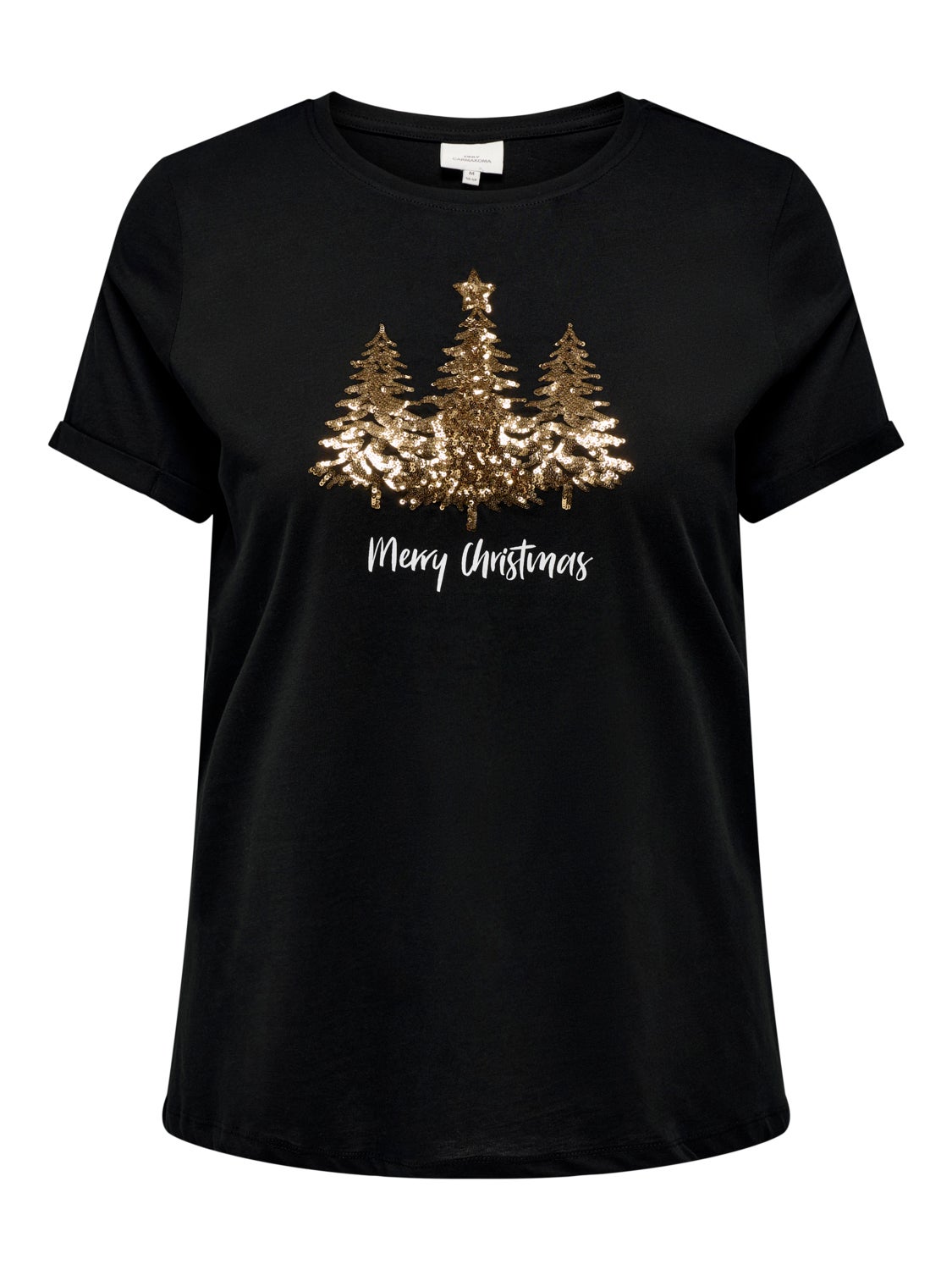 Curvy christmas t-shirt