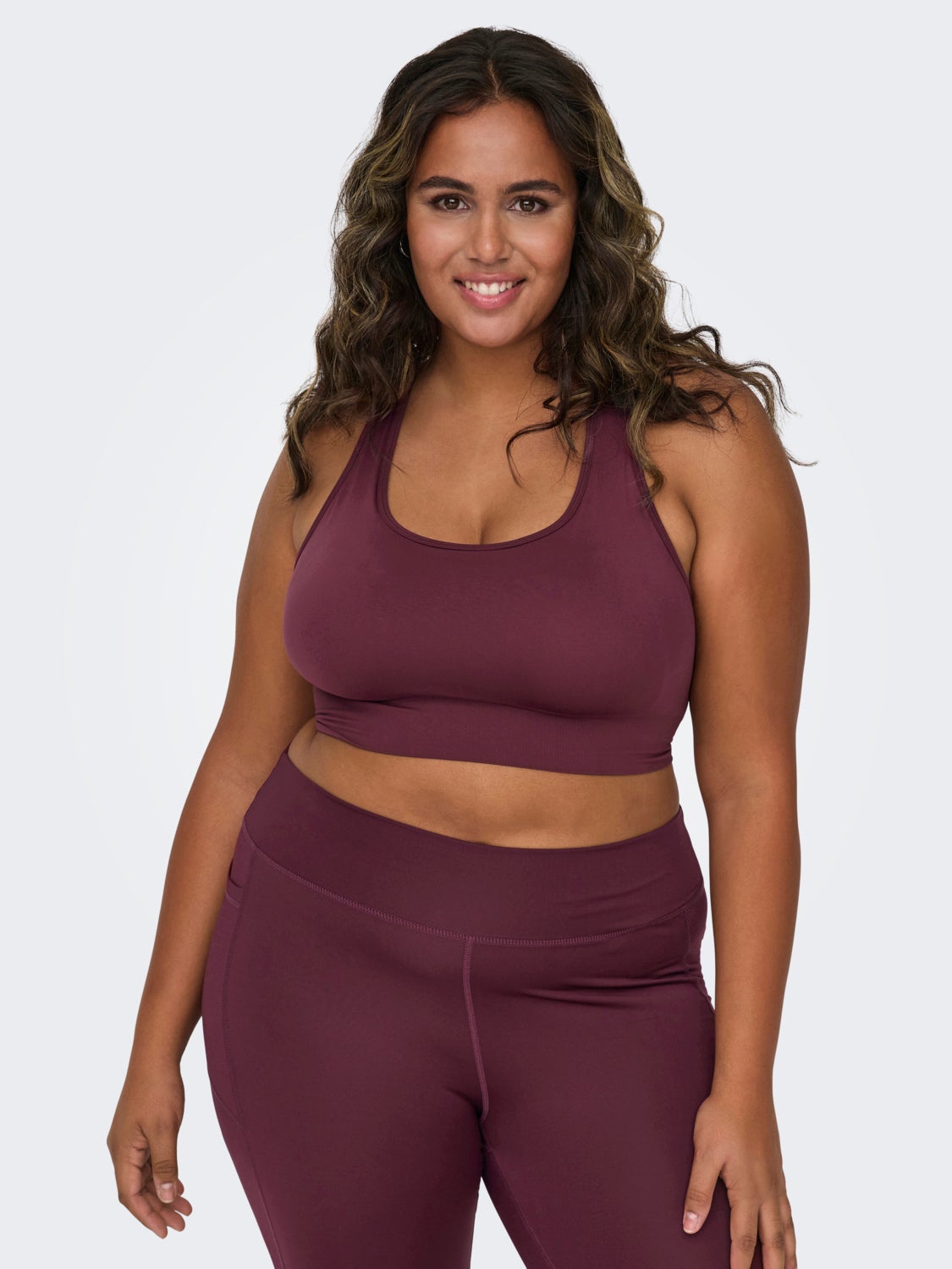 Curvy seamless Sports Bra