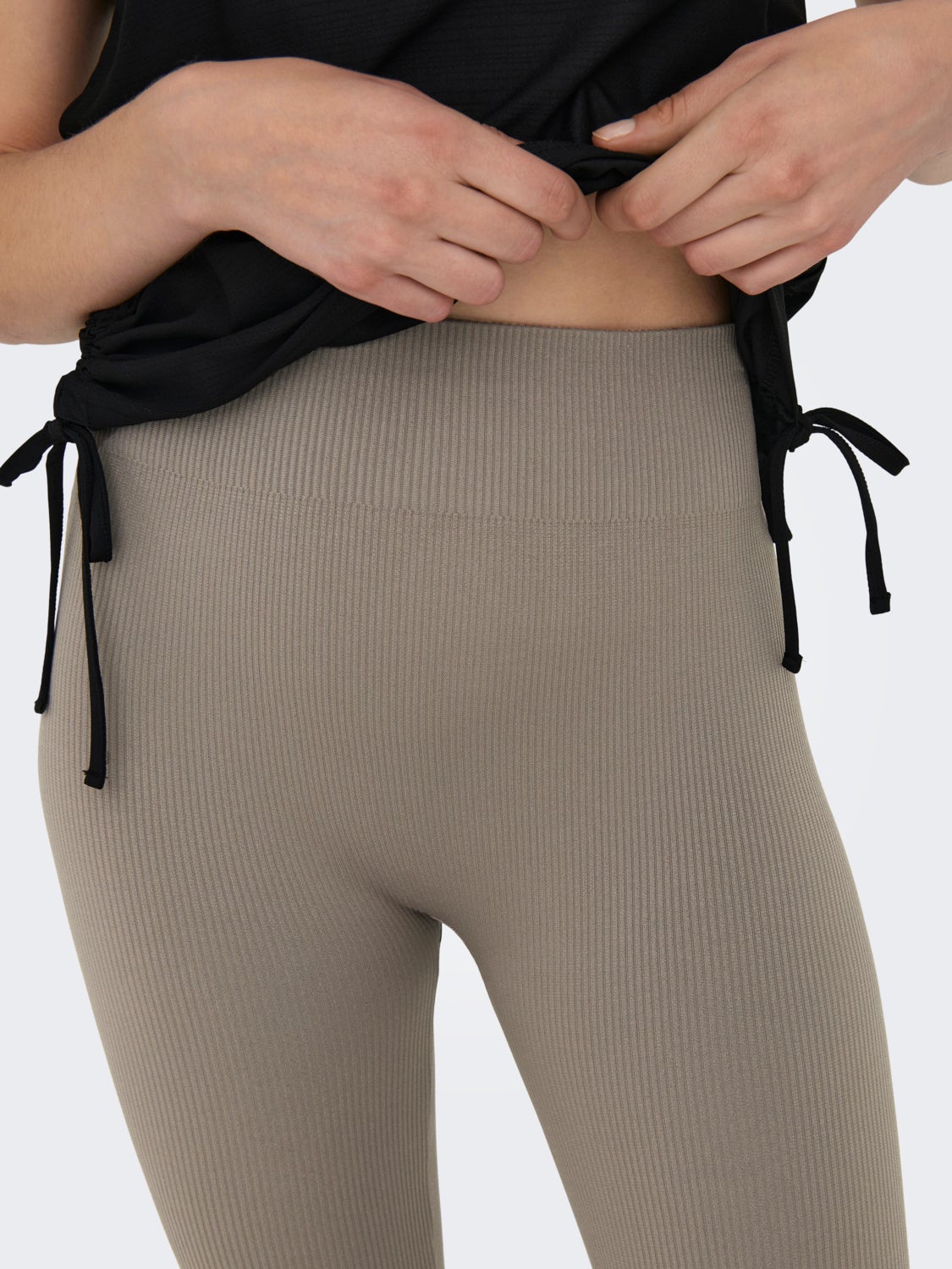 Rib training leggings