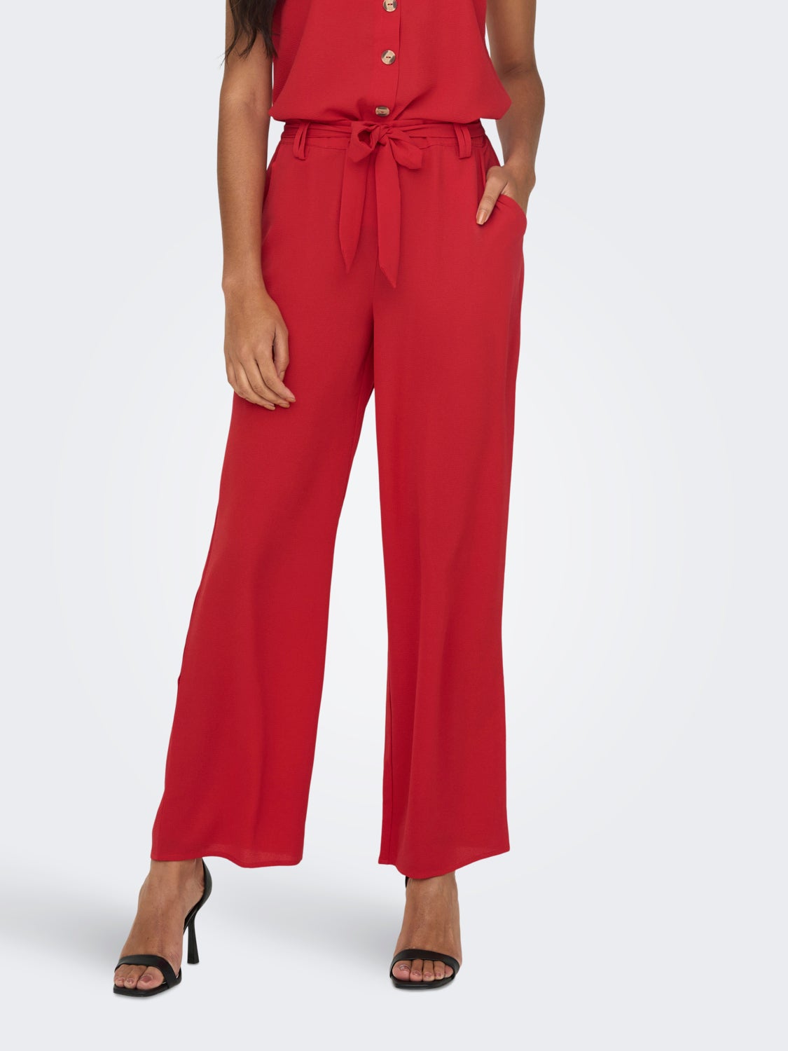 Solid colored Trousers