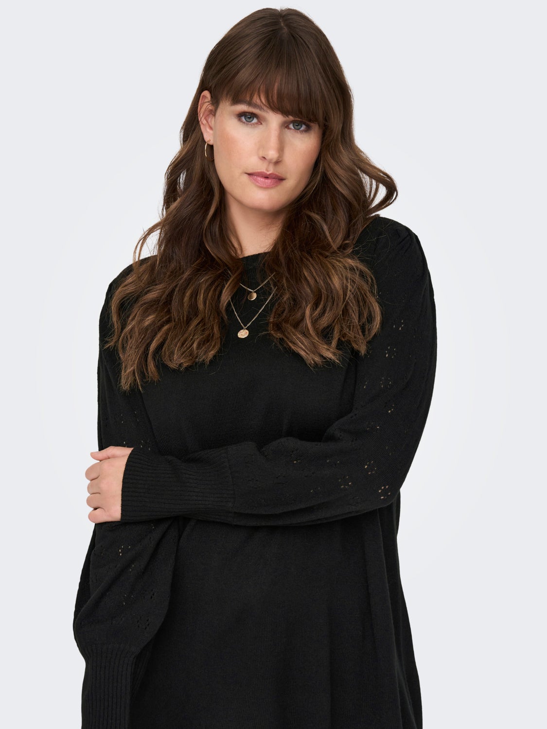 Curvy mini Knit Dress