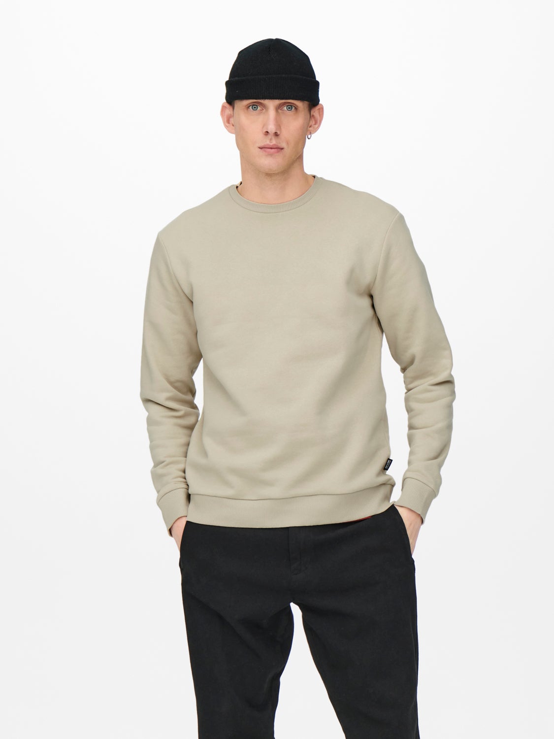 Regular Fit O-Neck Sweatshirt