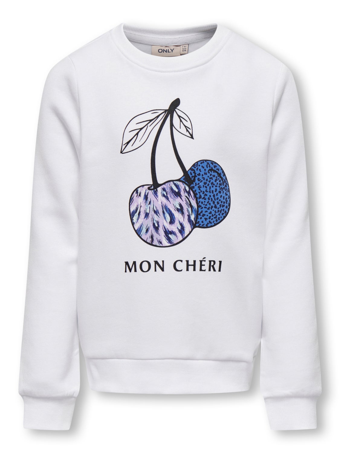 O-neck sweatshirt with print