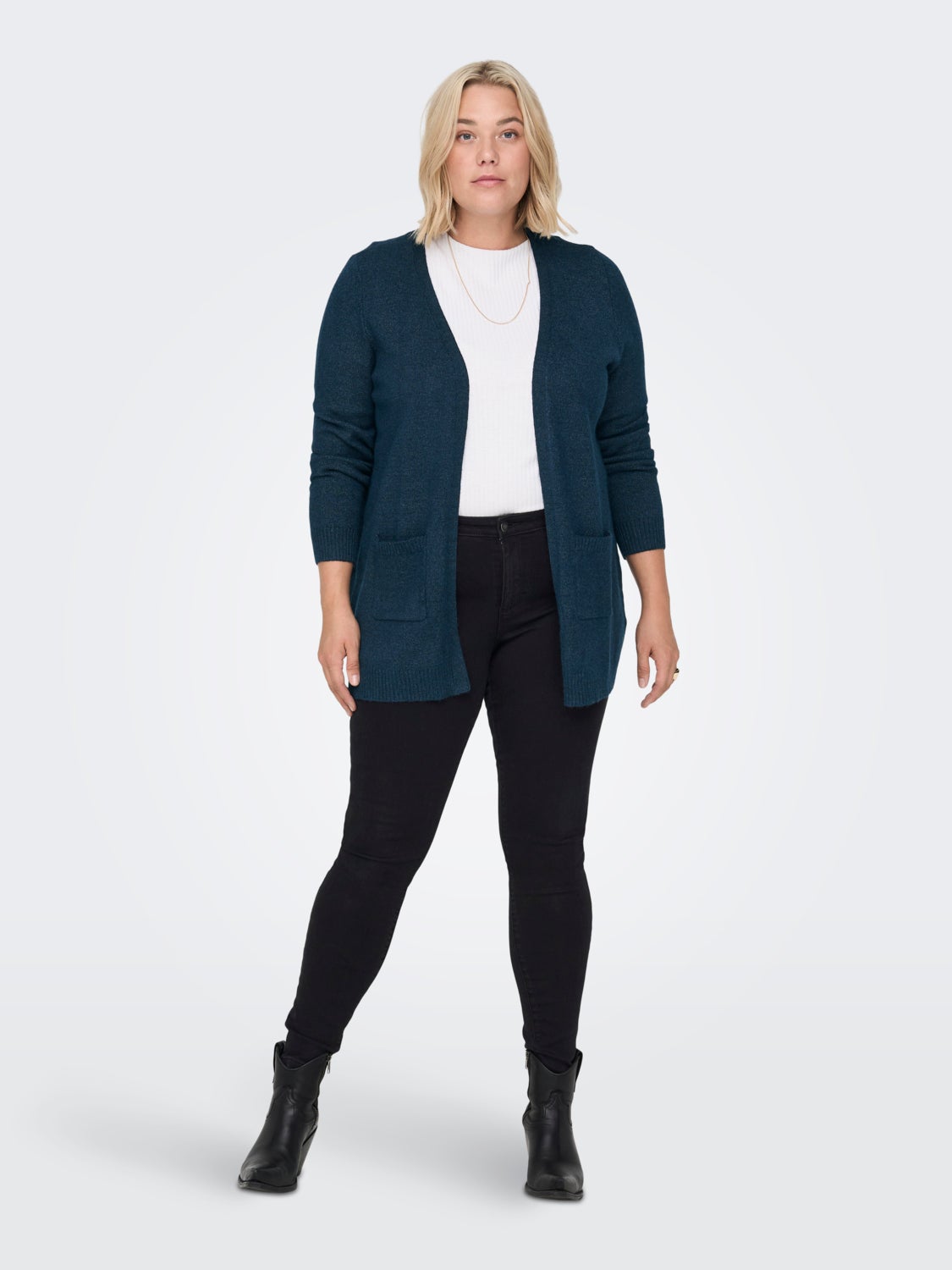 Curvy open Knitted Cardigan