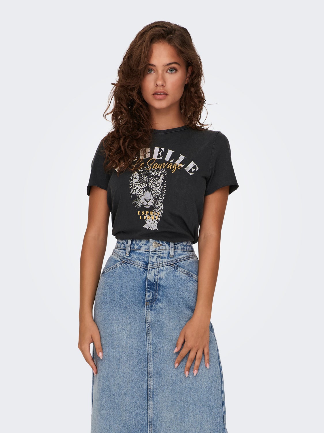 O-neck t-shirt with print