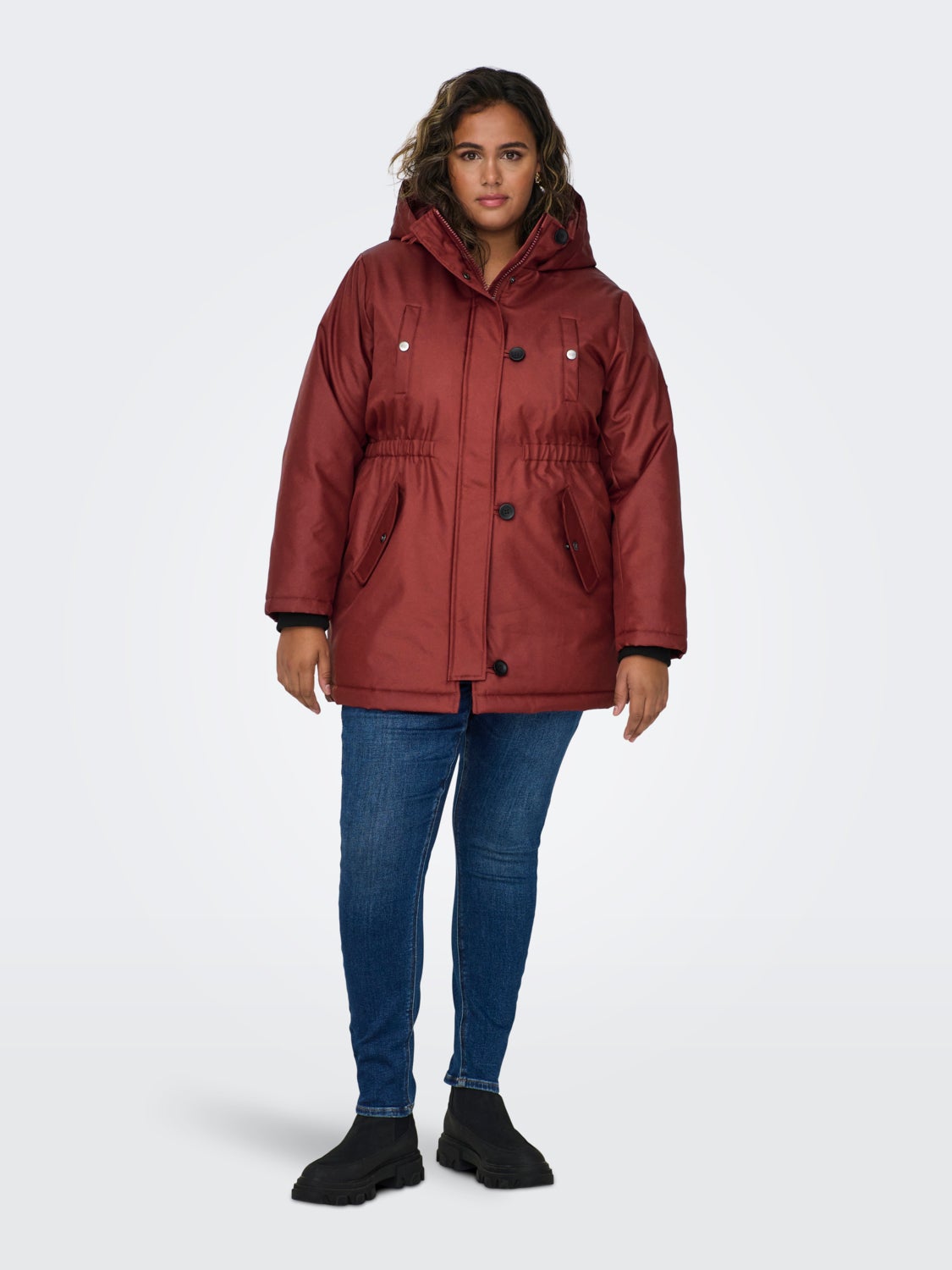 Curvy parka