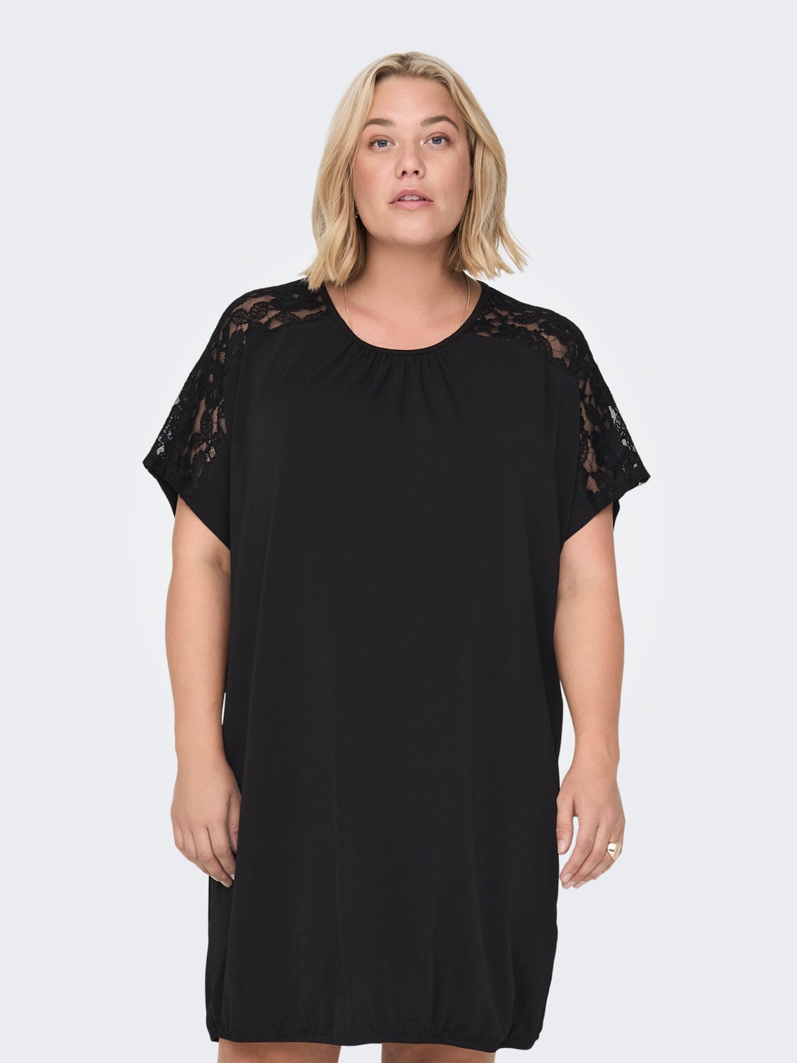 Curvy Lace Detail Dress