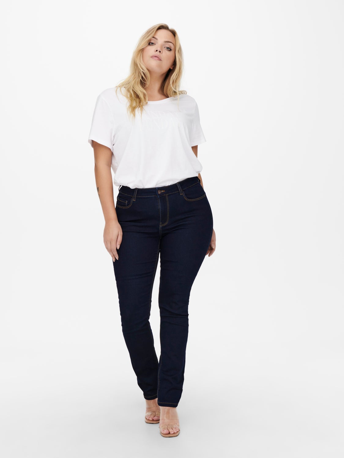 Curvy CarVicky life reg Slim fit jeans