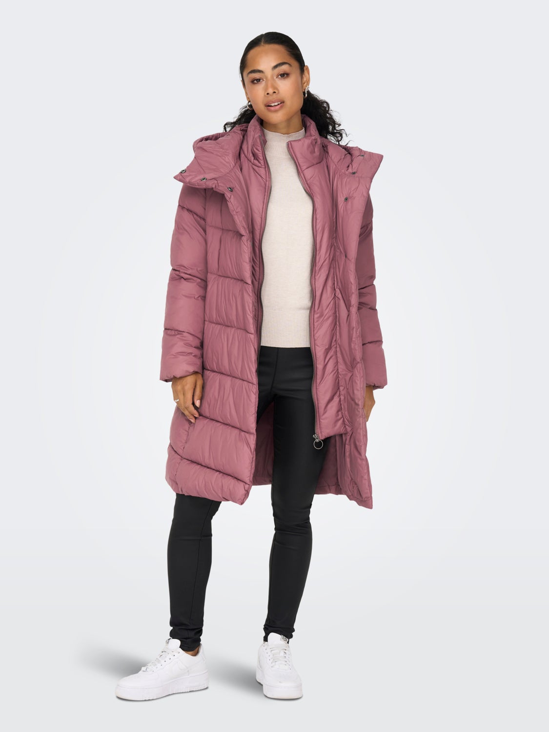 Long puffer jacket