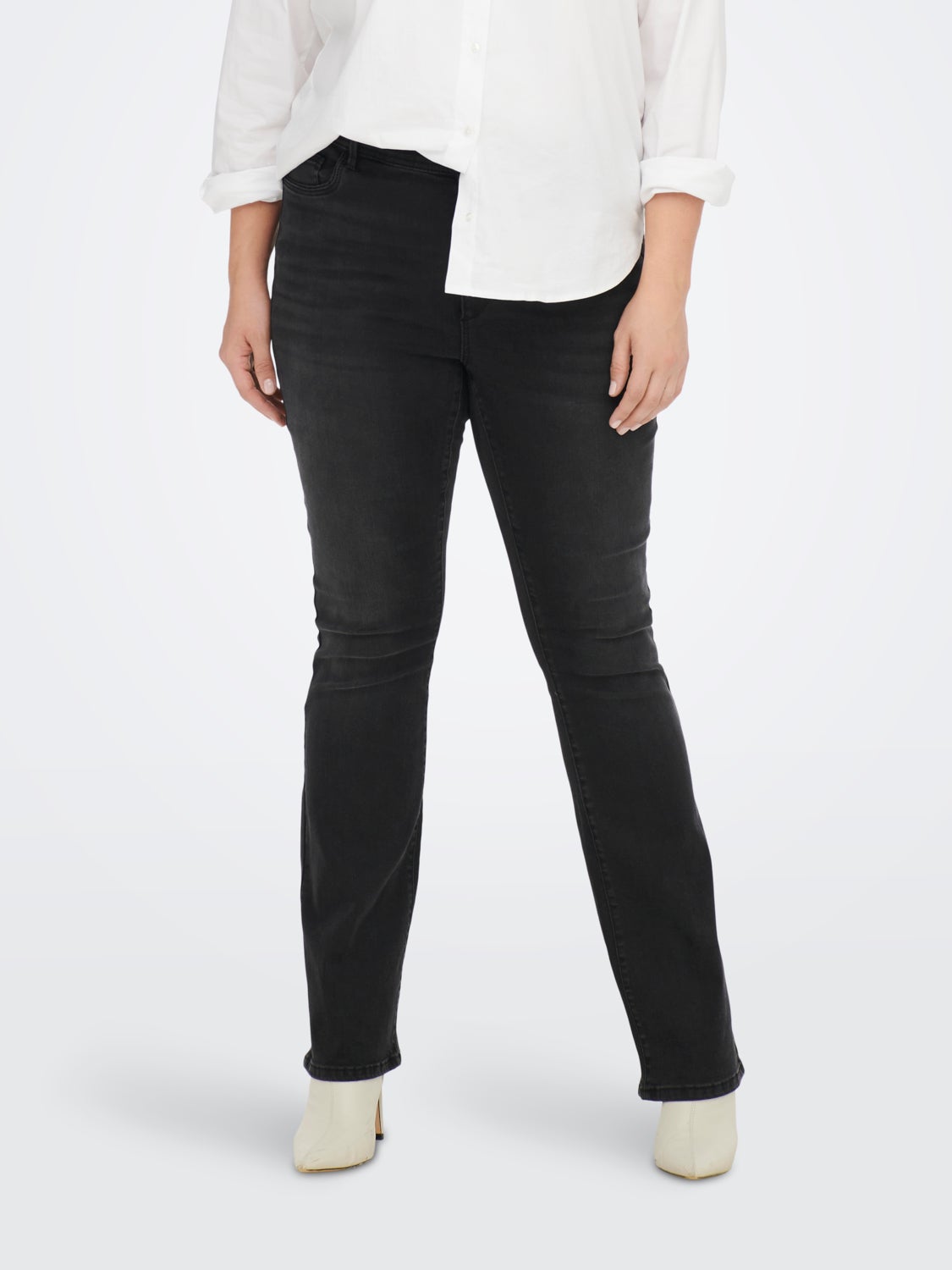 Curvy CARSally highwaisted Flared Jeans