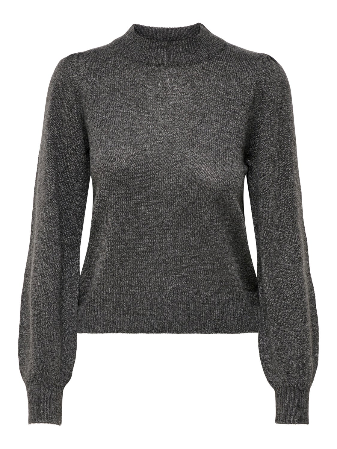 High neck knitted pullover
