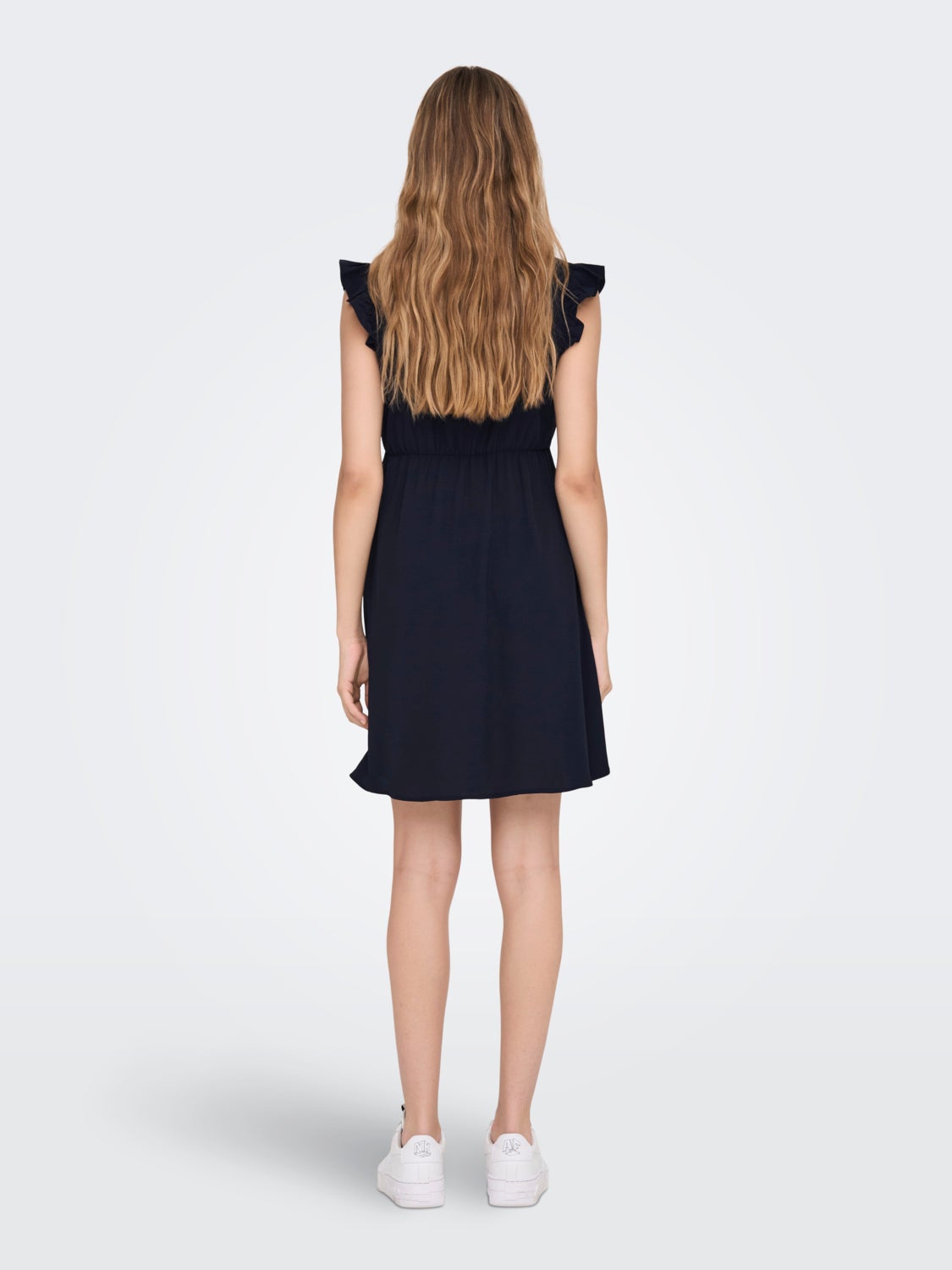 Regular Fit V-Neck Short dress