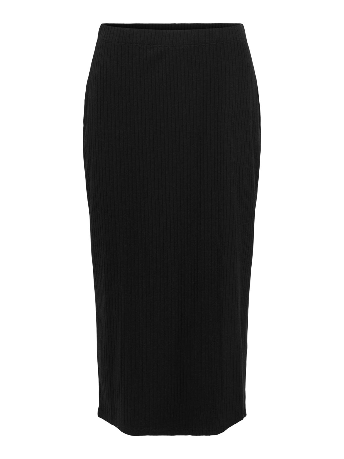 midi skirt with slit