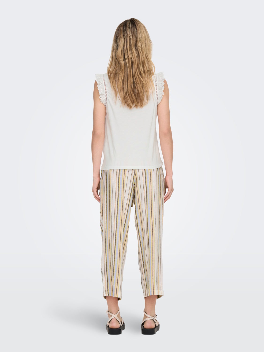 Top With Ruffle Sleeves