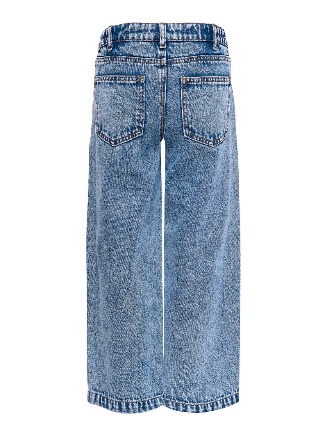 KonLisa wide acid Cropped jeans