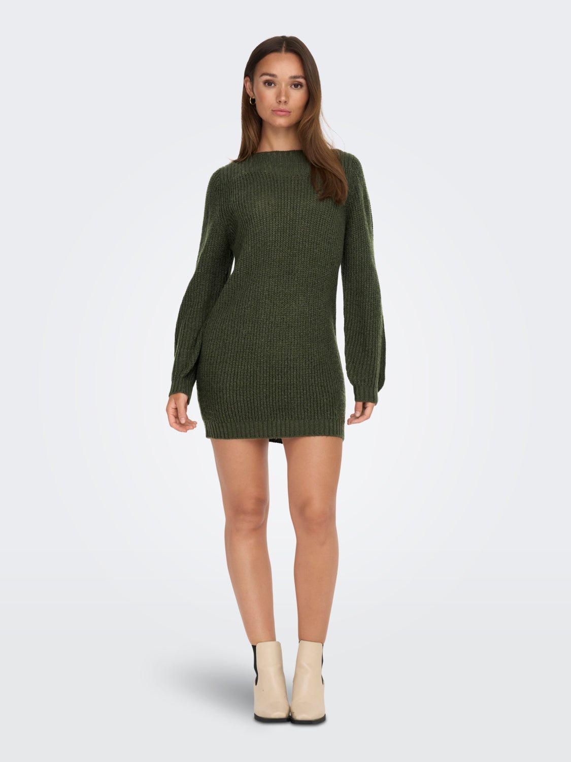 Mini knitted dress