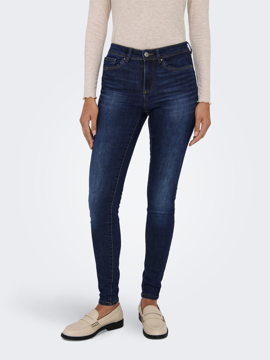 Skinny Fit Mid waist Tall Jeans