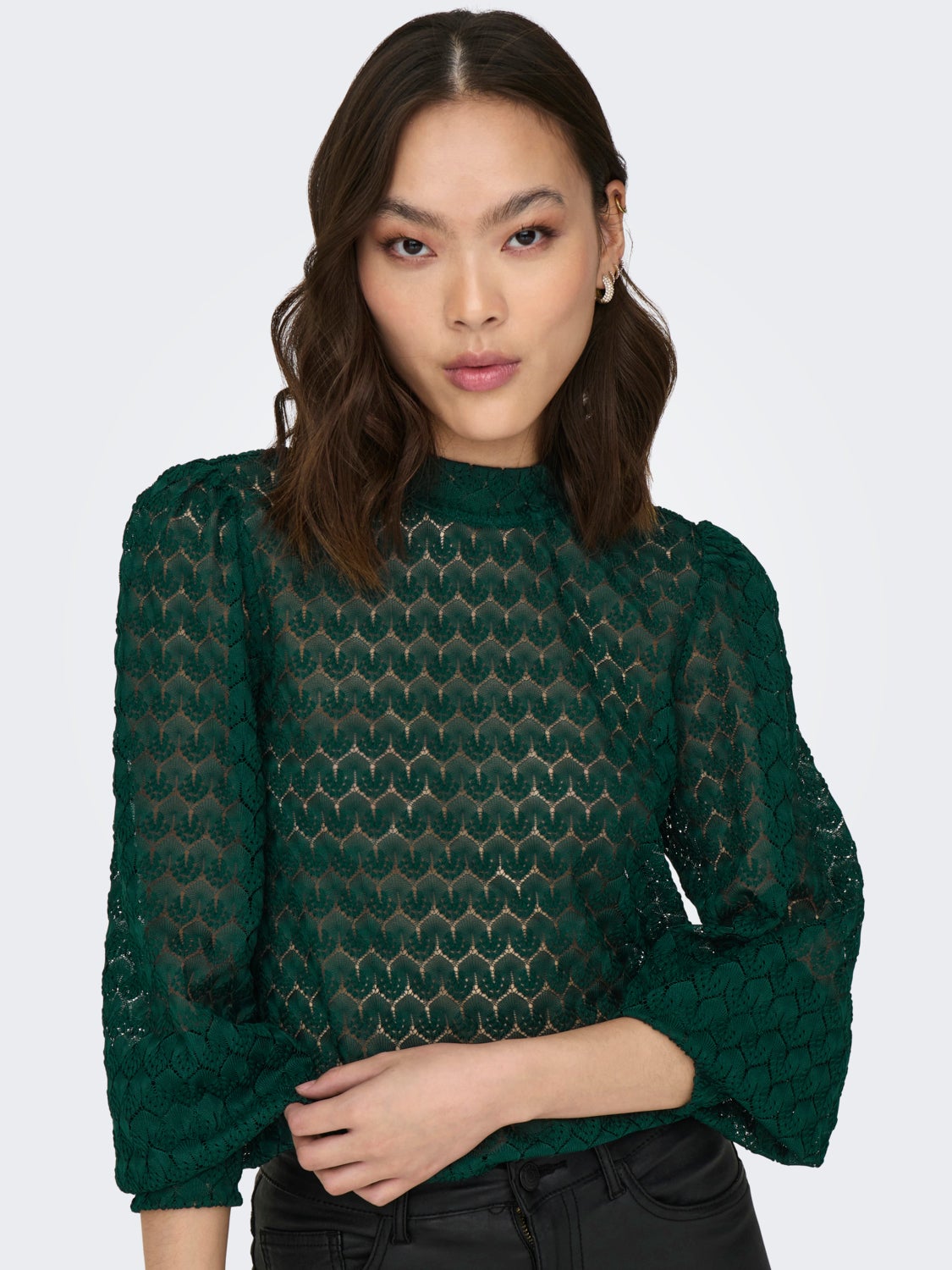 Lace Long Sleeved Top