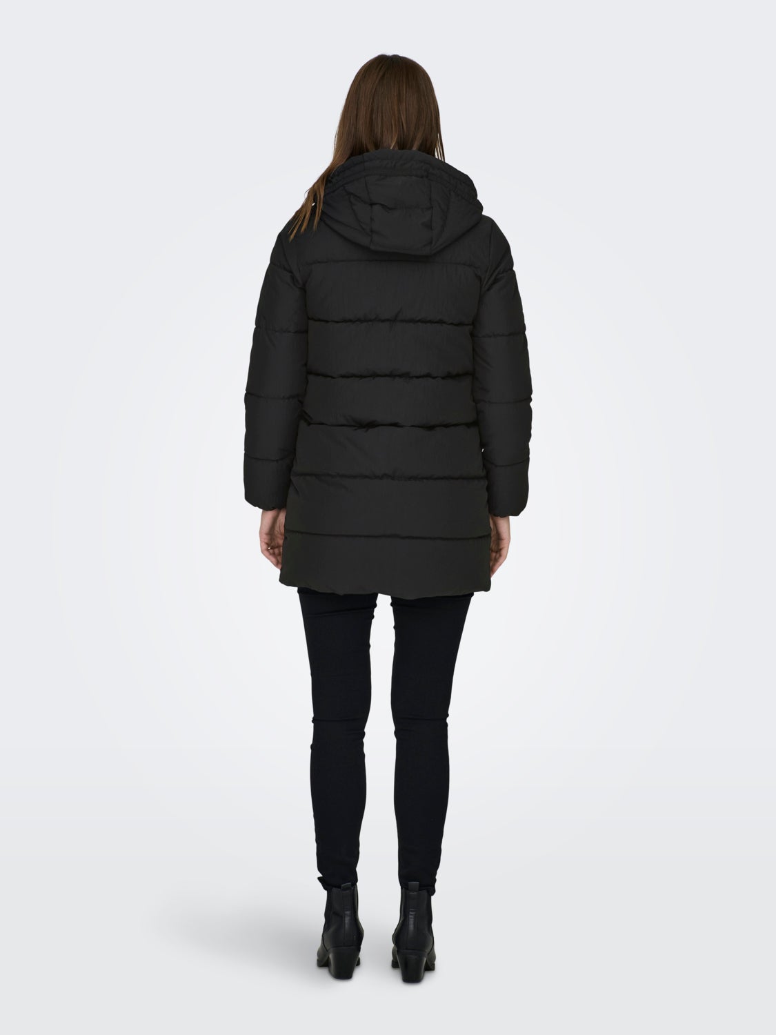 Mama Puffer coat with hood