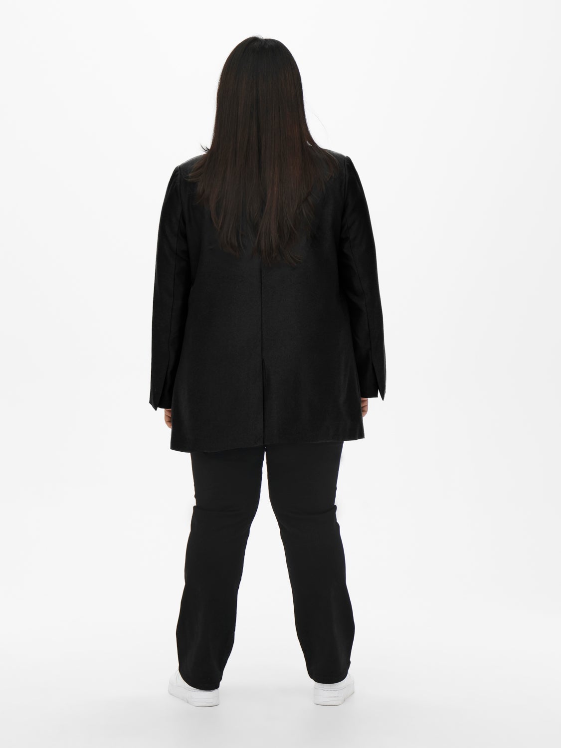 Curvy solid colored Blazer