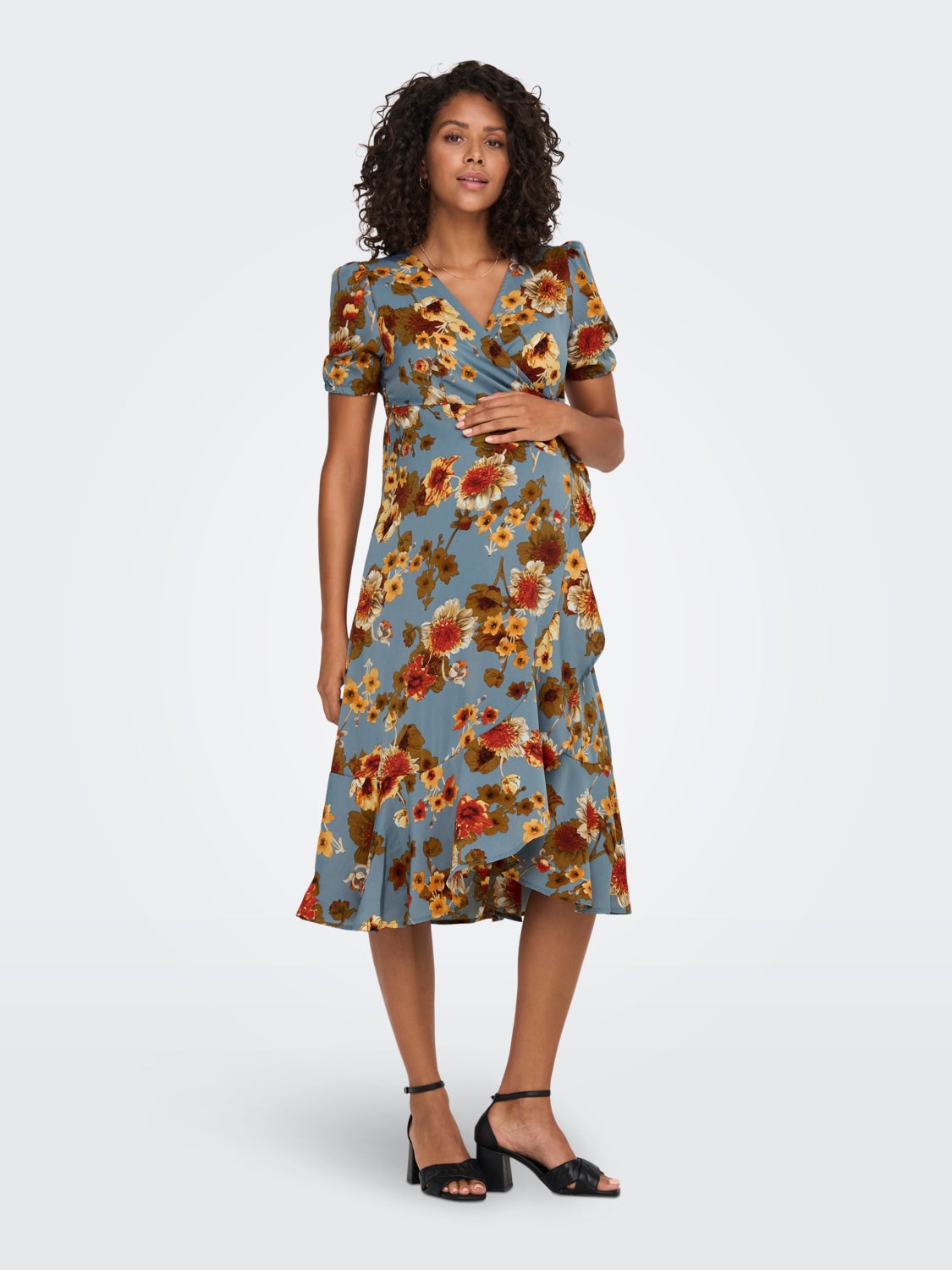 Mama Wrap Dress