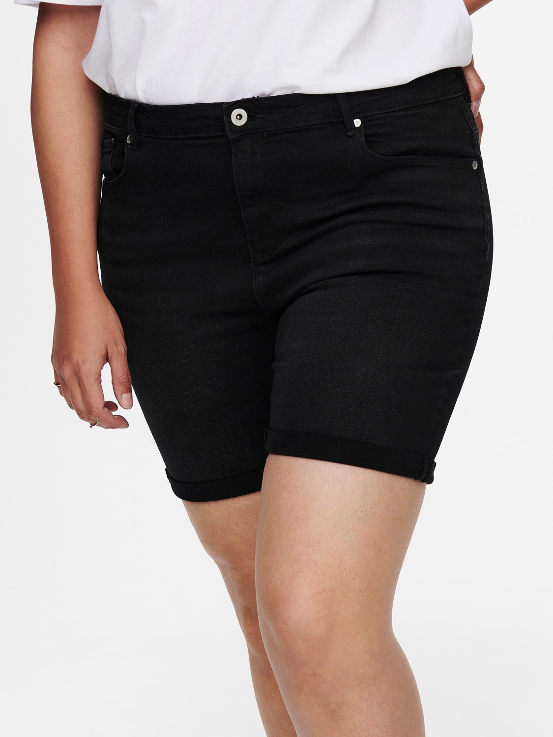 Curvy CarLaola life hw Denim shorts