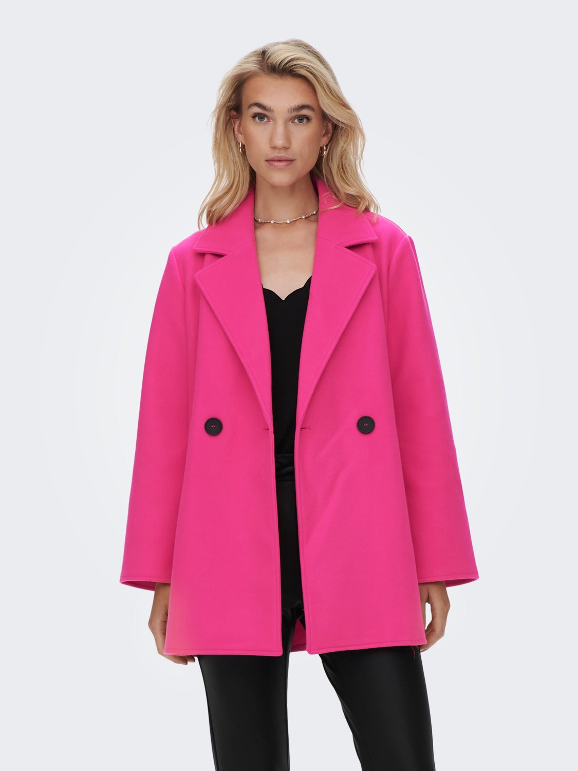 Loose fit coat