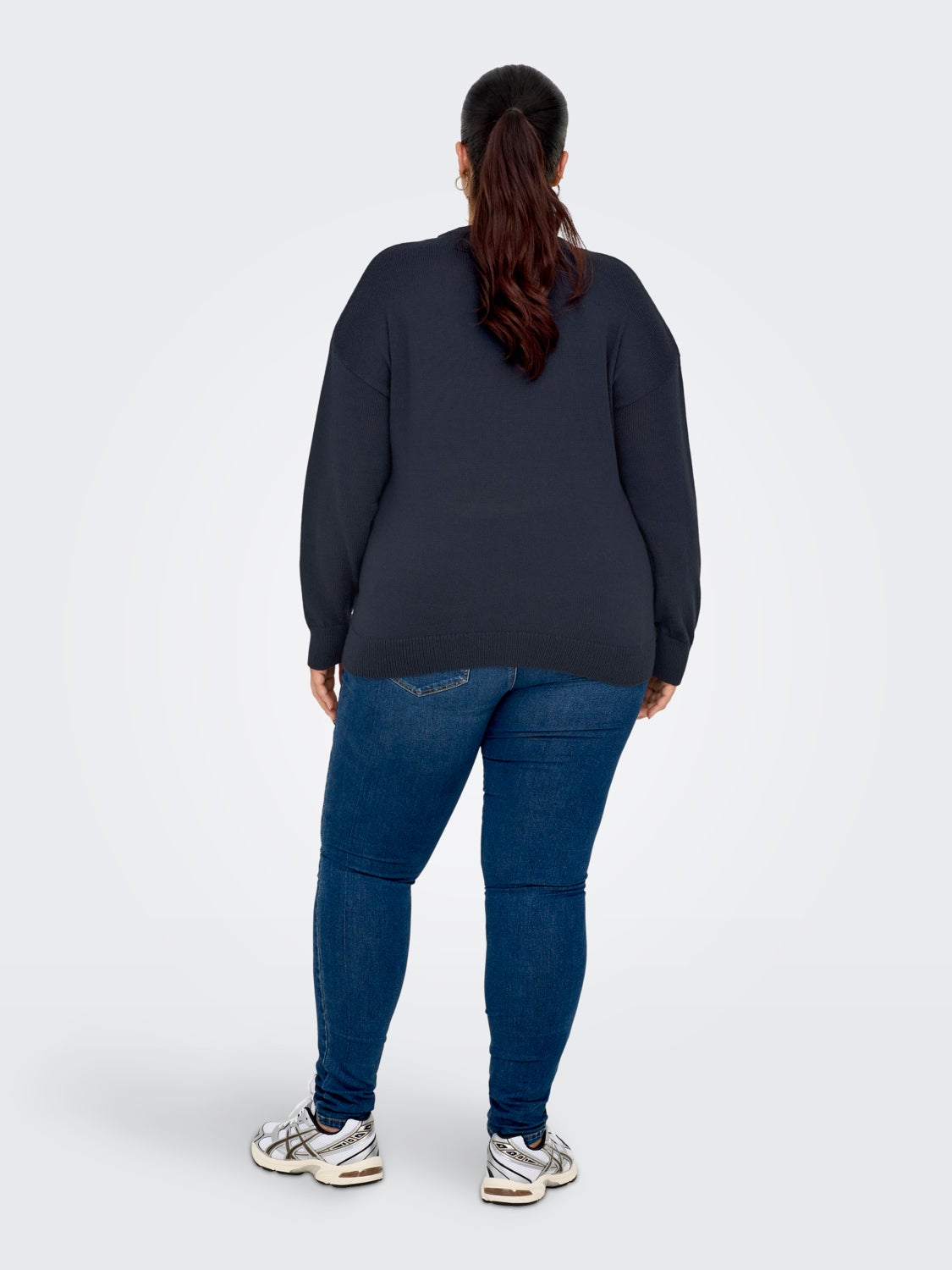 Curvy christmas jumper