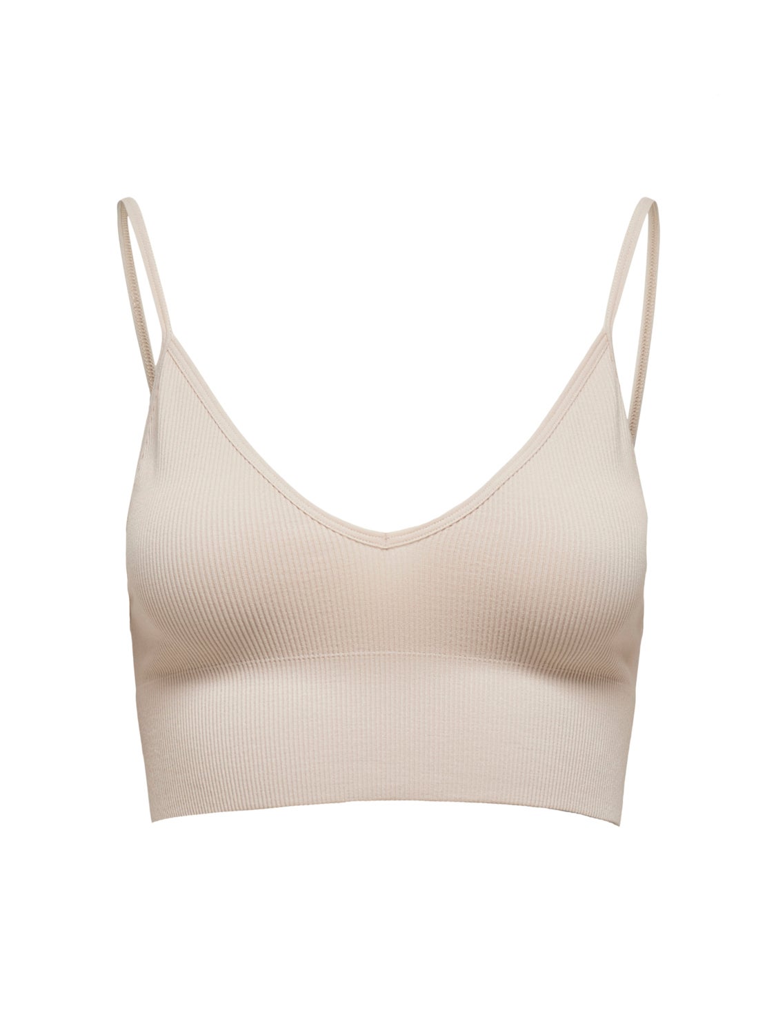 Seamless v-neck Bra