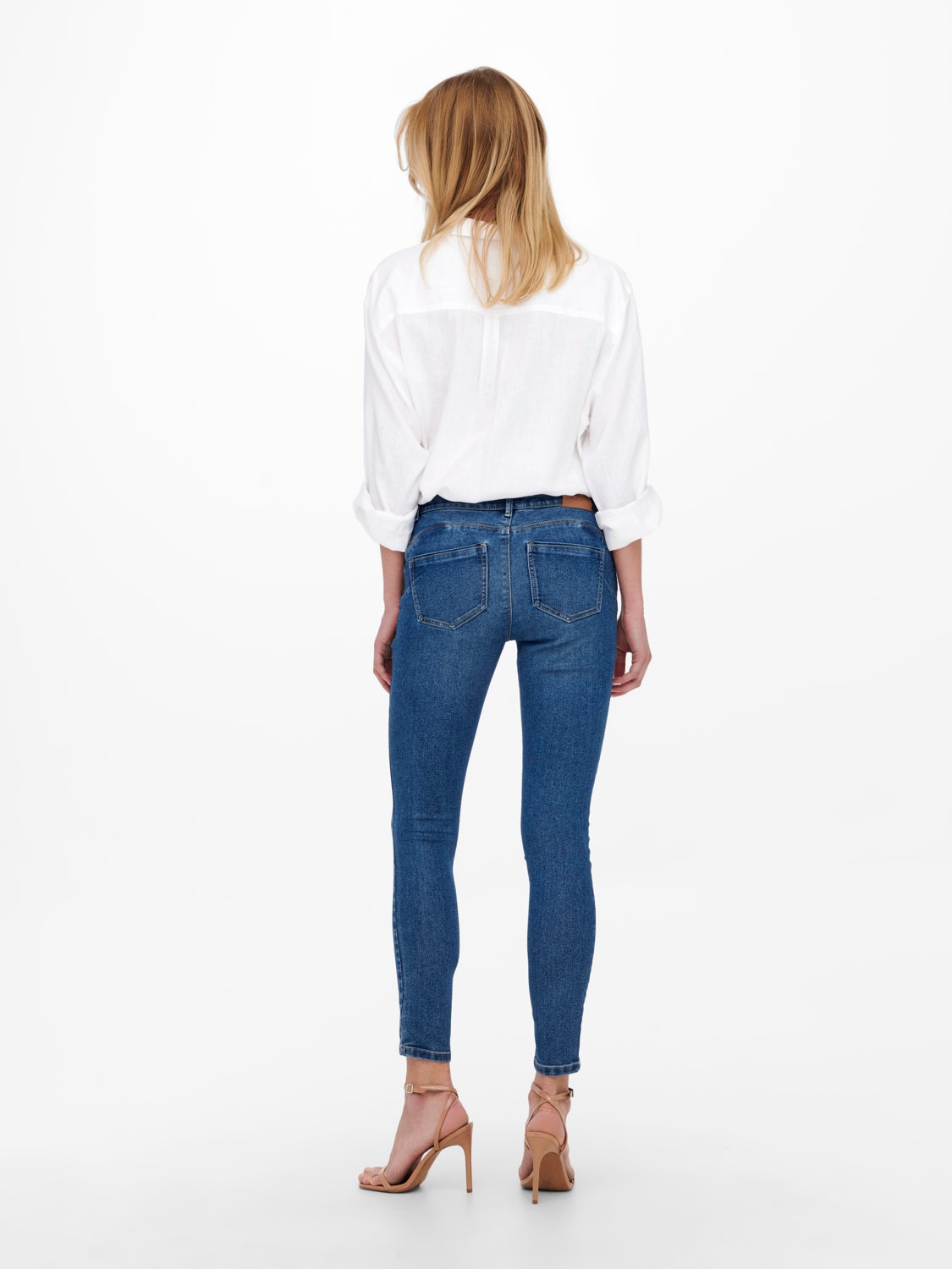 ONLDaisy life reg push ankle Skinny fit jeans